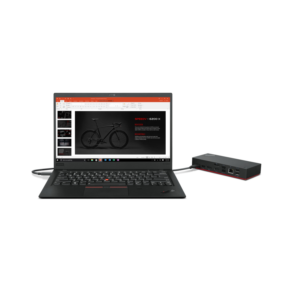 Порт-реплікатор Lenovo ThinkPad Universal USB-C Dock (40AY0090EU) - зображення 6