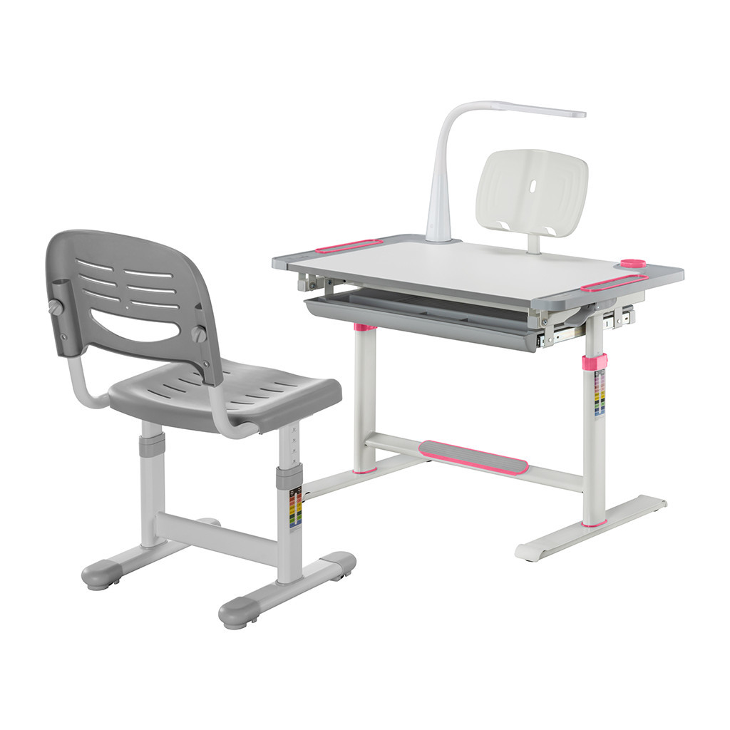 Парта зі стільцем FunDesk Littonia Pink - изображение 3