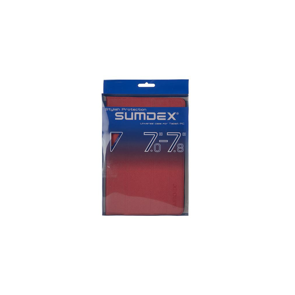 Чохол до планшета Sumdex 7.0-7.8" (TCH-704RD) - зображення 3