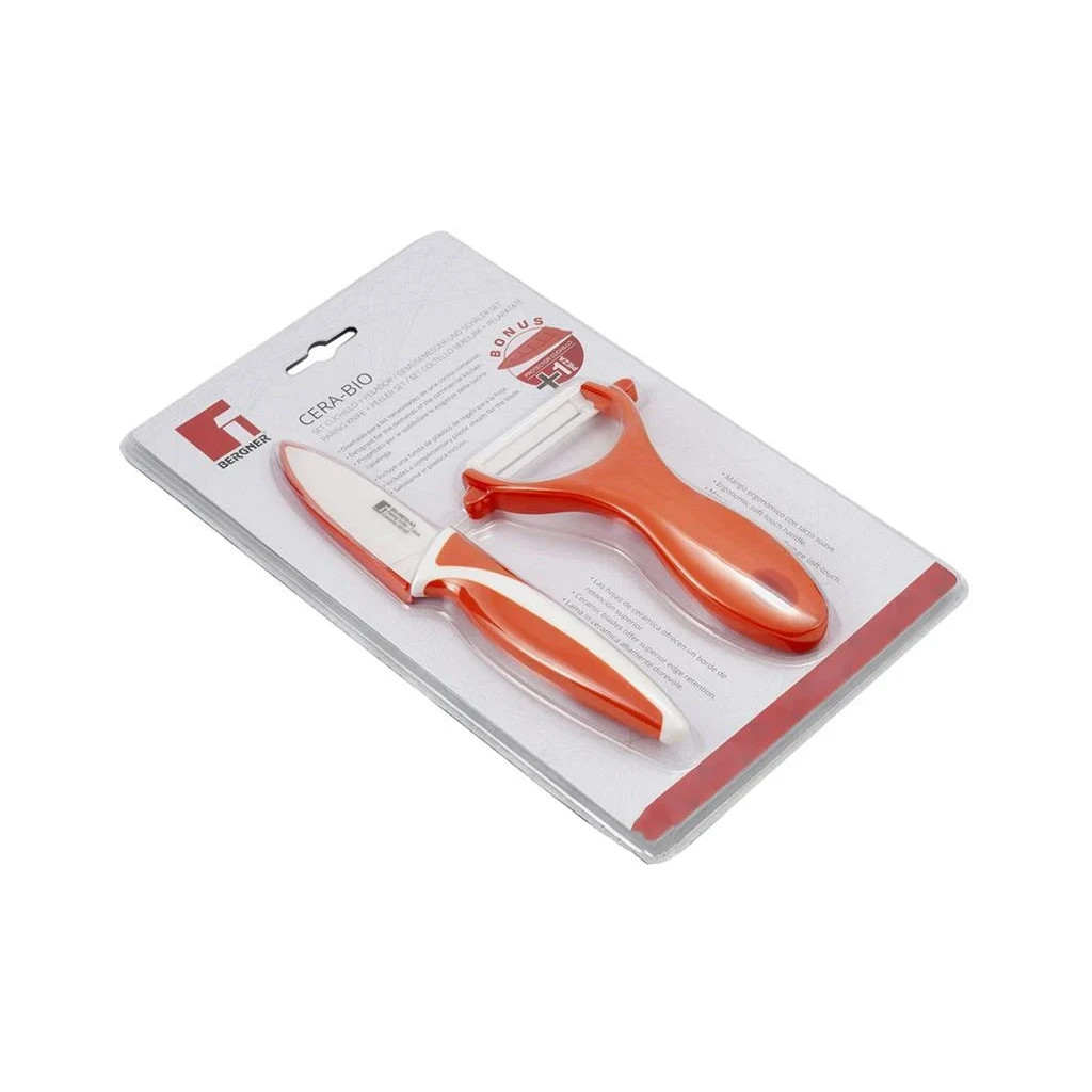 Набір ножів Bergner Cera-bio 2 шт (BG-39510-AA) - зображення 2