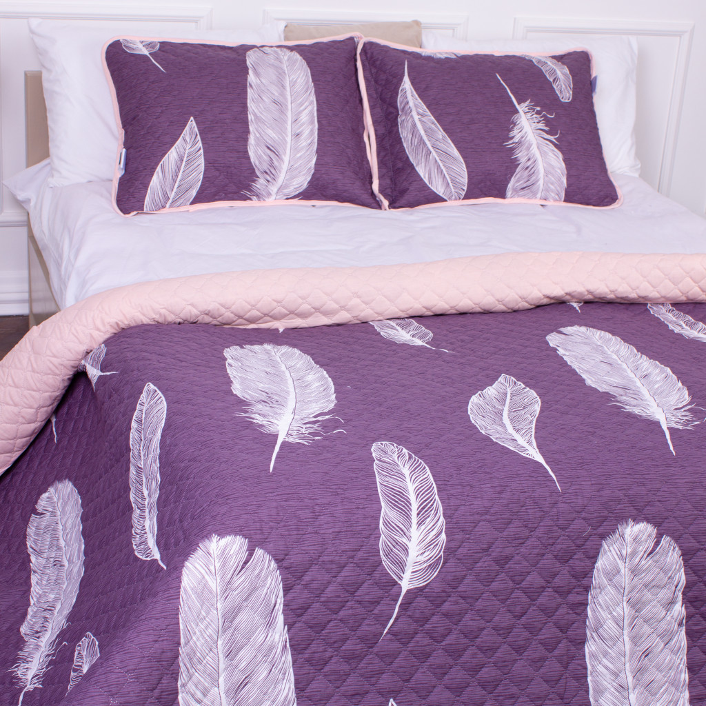 Покривало MirSon набір Color Fun Line №5941 Paula 220х240 см + наволочка 50х70 см х 2 шт (2200006169512) - зображення 6