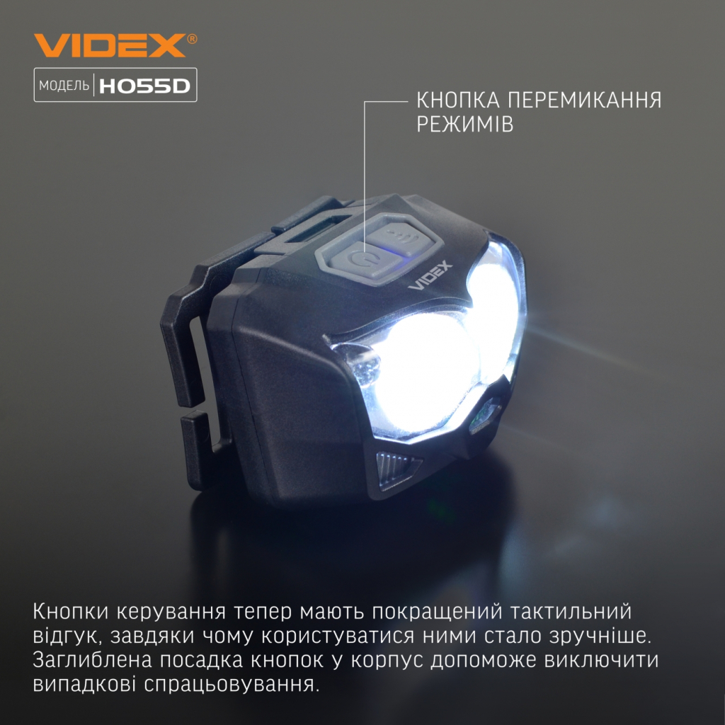 Ліхтар Videx VLF-H055D 500Lm 5000K (VLF-H055D) - зображення 5
