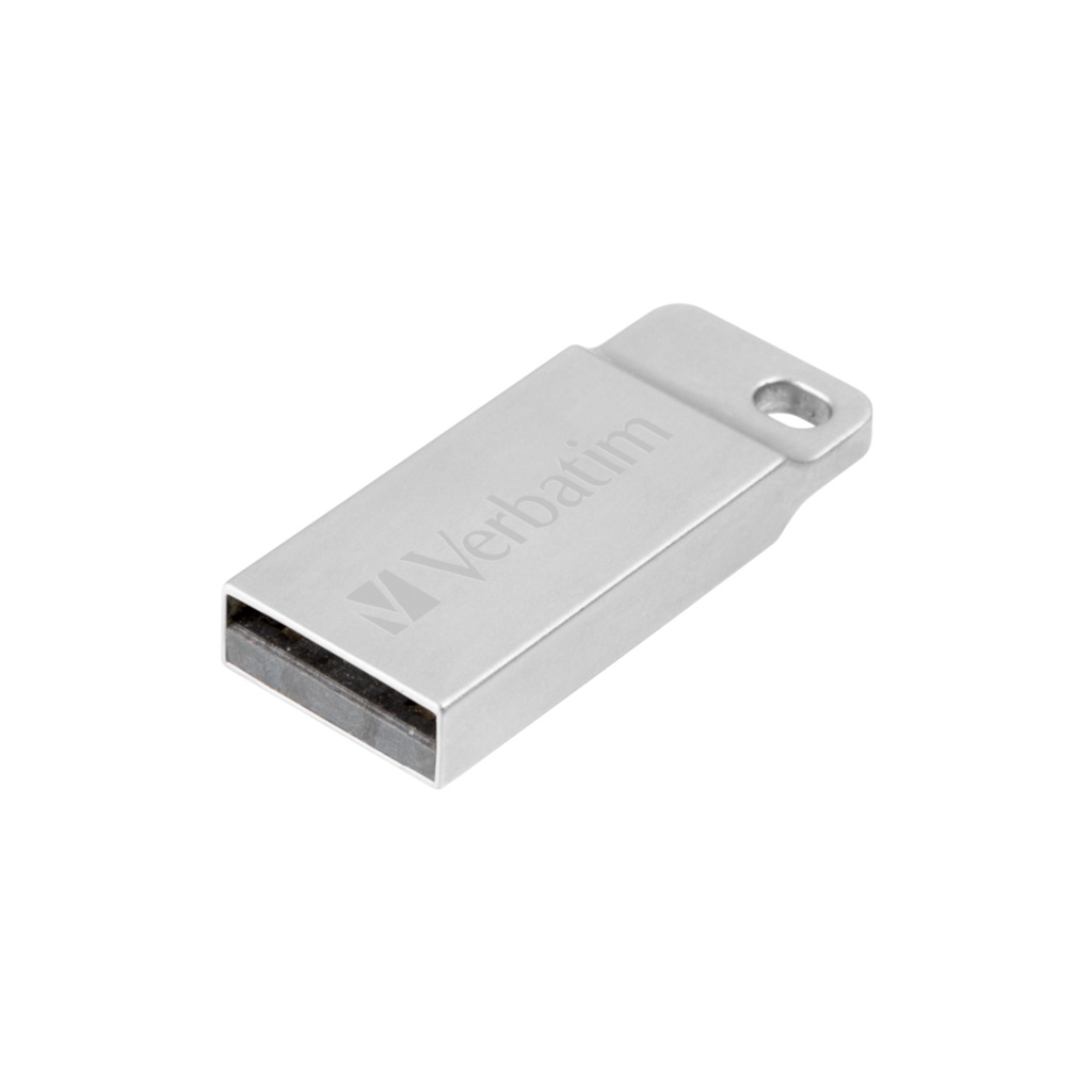 USB флеш накопичувач Verbatim 32GB Metal Executive Silver USB 2.0 (98749) - зображення 2