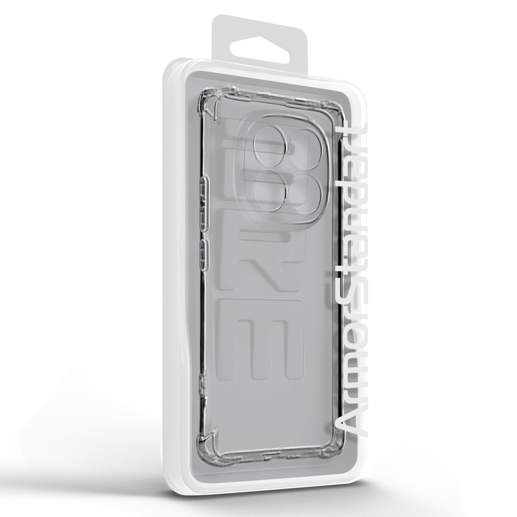 Чохол до мобільного телефона Armorstandart Air Force Xiaomi Redmi Note 14 Pro+ 5G Camera cover Clear (ARM79707) - зображення 6