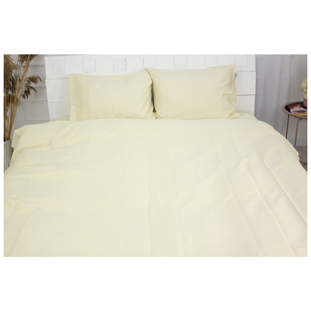 Постільна білизна MirSon Сатин Premium 0001 Moko White 2х160х220 (2200001717831) - зображення 1