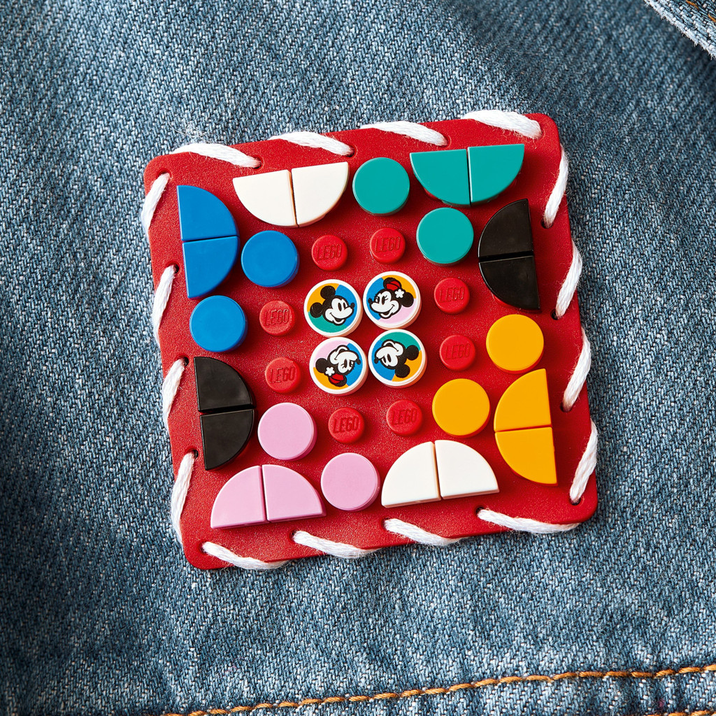 Конструктор LEGO DOTS Нашивка Міккі Маус та Мінні Маус 95 деталей (41963) - зображення 3