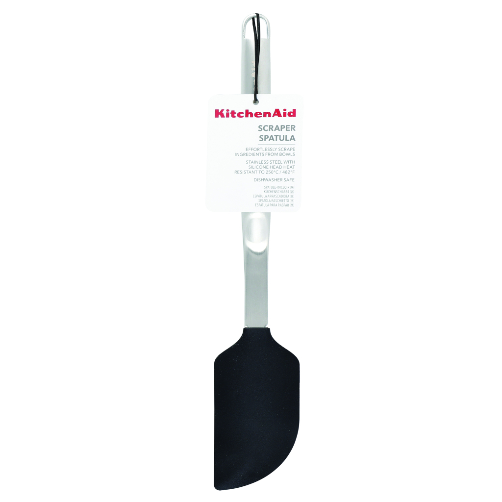 Лопатка кухонна KitchenAid Premium для тіста, 31,4 см, чорний (KMG031OHOB) - зображення 7