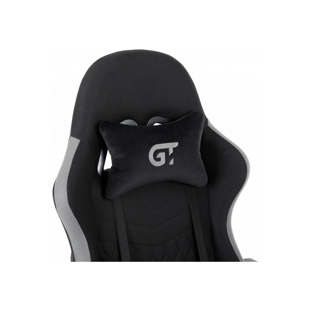 Крісло ігрове GT Racer X-2324 Black/Gray (X-2324 Fabric Black/Gray) - зображення 7