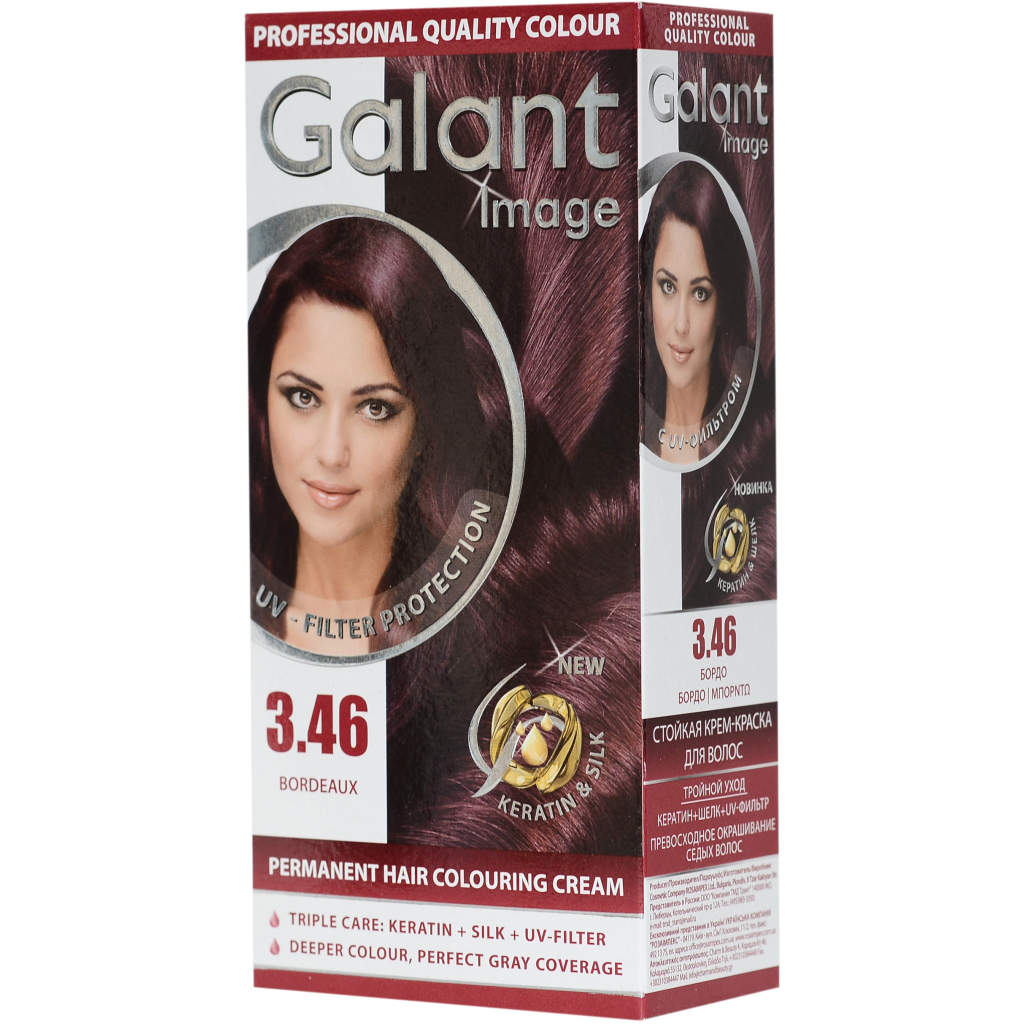 Фарба для волосся Galant Image 3.46 - Бордо (3800010501347) - зображення 1