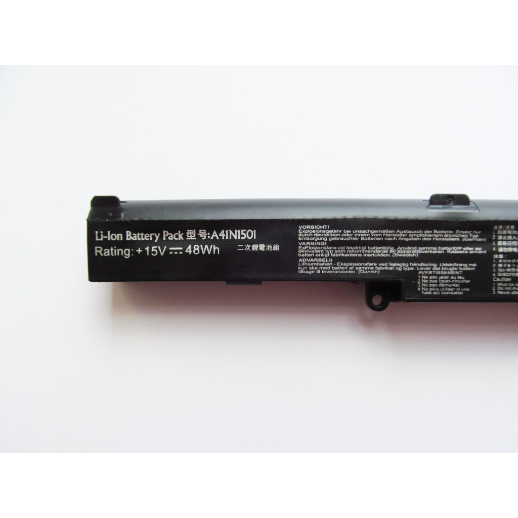 Акумулятор до ноутбука AlSoft Asus N552 A41N1501, 3100mAh (48Wh), 4cell, 15V, Li-ion (A47398) - зображення 2