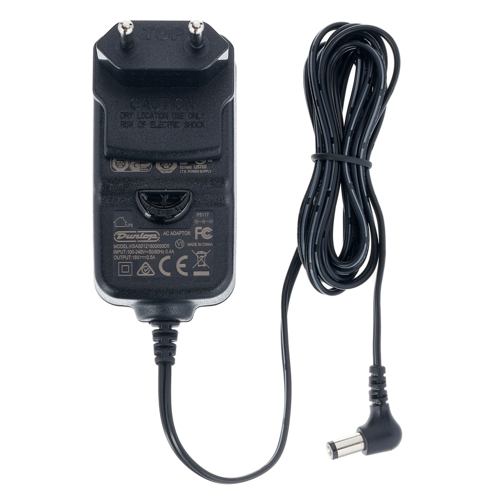 Блок живлення для гітарних педалей Jim Dunlop ECB004EU Adaptor 18V - зображення 2