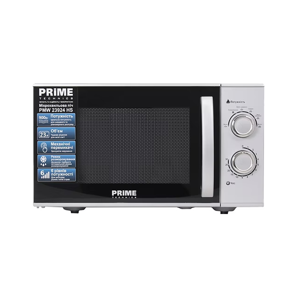 Мікрохвильова піч PRIME Technics PMW 23924 HS - зображення 3
