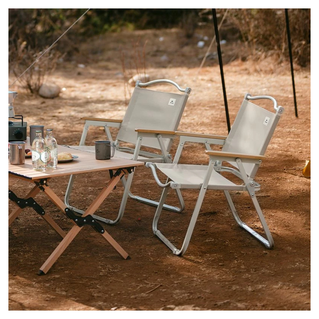 Крісло складане Naturehike CNK2300JU012 чорне (6976023926860) - зображення 2