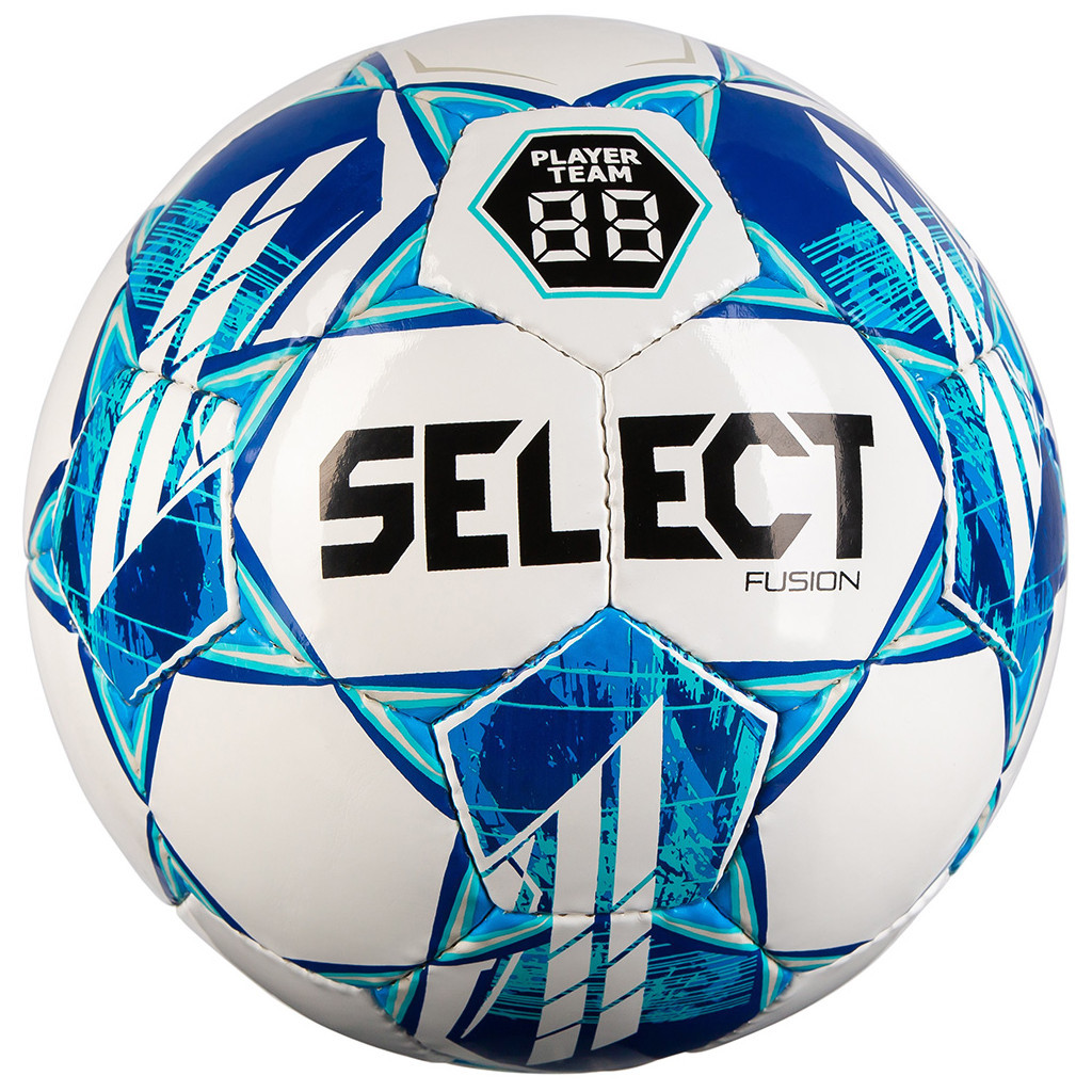 М'яч футбольний Select Fusion v23 біло-синій Уні 5 (5703543312962) - зображення 1