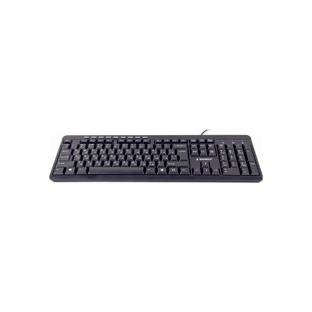 Клавіатура Gembird KB-UM-106-UA USB Black (KB-UM-106-UA) - зображення 2