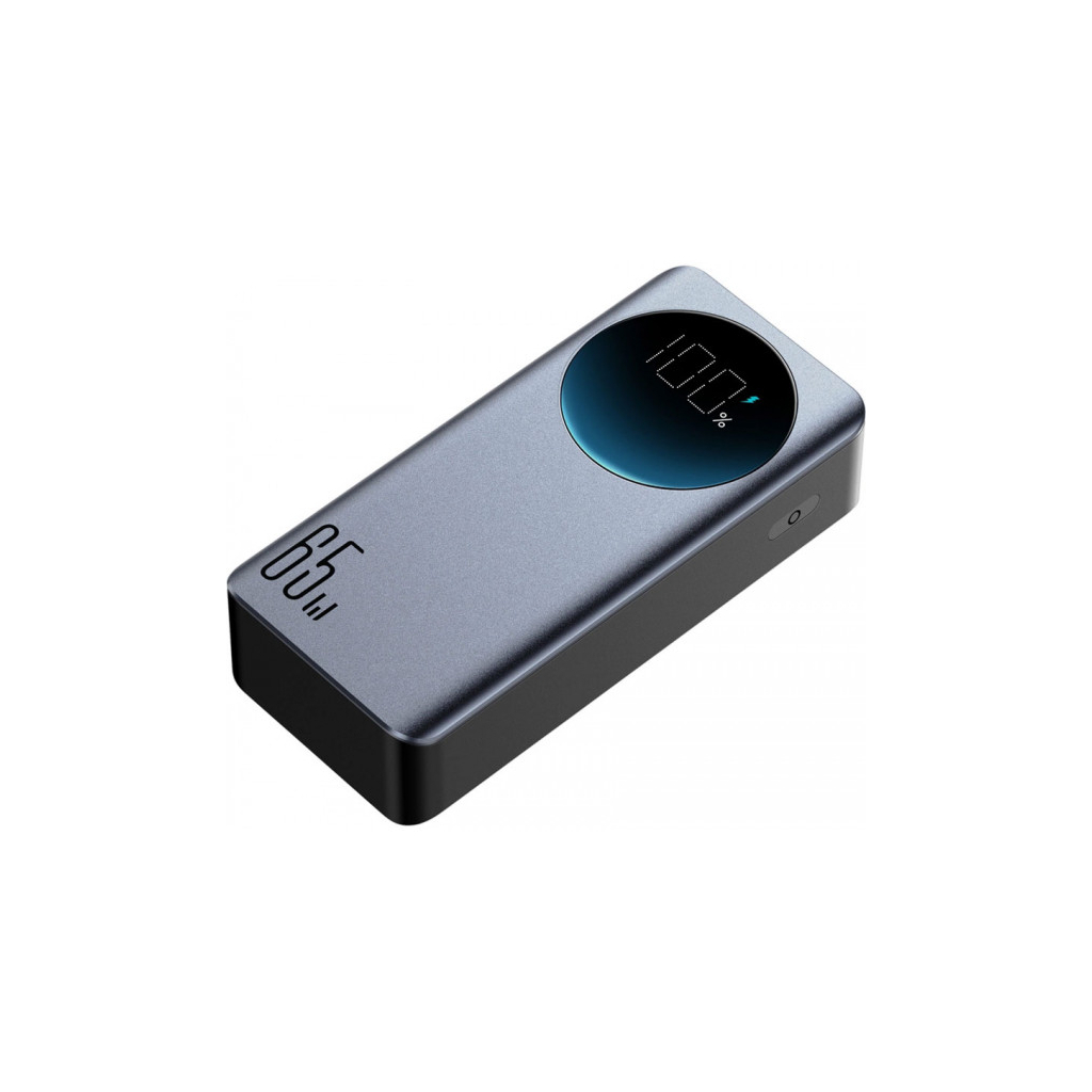 Батарея універсальна JOYROOM 30000mAh 65W PD, QC/3.0, USB-A, 2xUSB-C In/Out, Black (JR-PBF05) - изображение 2
