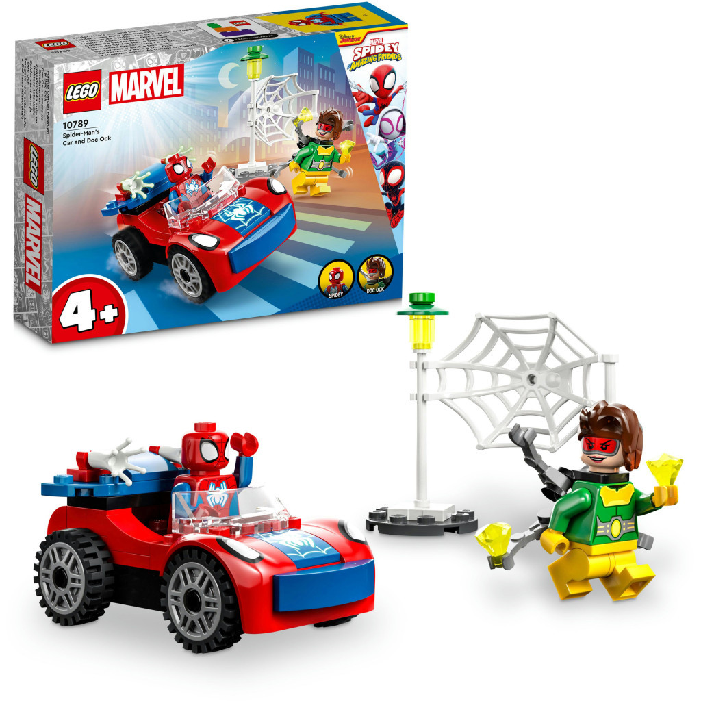 Конструктор LEGO Marvel Людина-Павук і Доктор Восьминіг 48 деталей (10789) - зображення 9