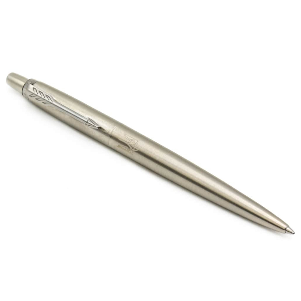 Ручка кулькова Parker JOTTER 17 UKRAINE SS CT BP Трезубец білий (16132_T001w) - зображення 3