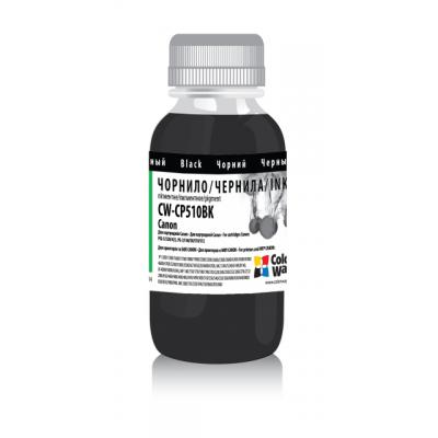Чорнило ColorWay Canon PGI-5/520/PG-40/37 Black Pigmented 200мл (CW-CP510BK02) - зображення 1