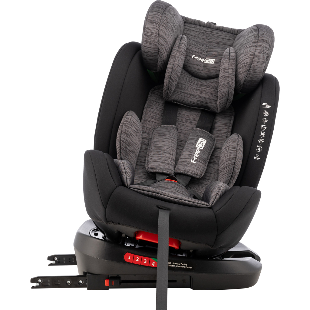 Автокрісло FreeON Sierra, 40 - 150, black-grey (81897) - зображення 9
