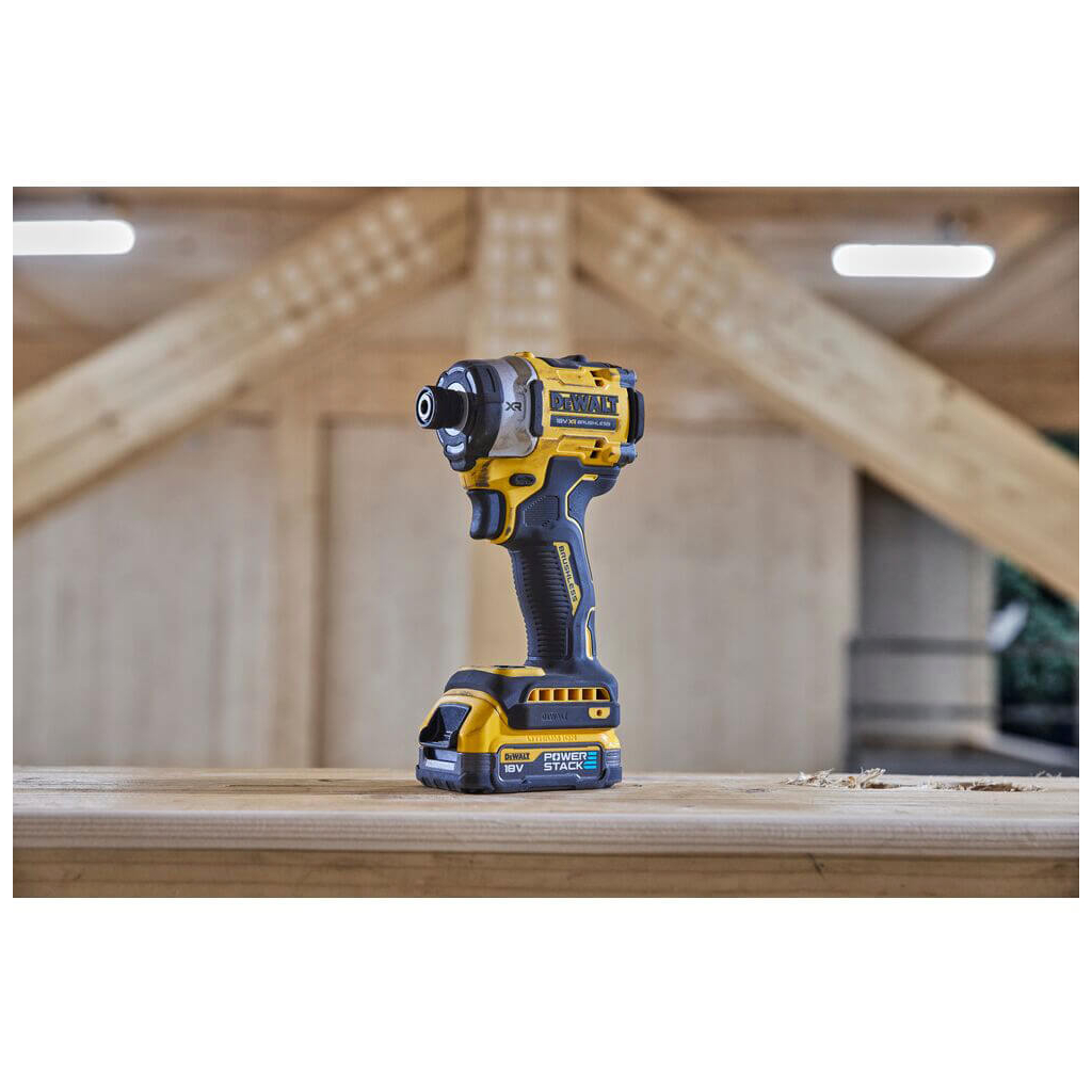 Шуруповерт DeWALT 18 В XR Li-lon PowerStack, безщітковий, 282 Нм, TSTAK, 2x1.7Ah (DCF860E2T) - изображение 11