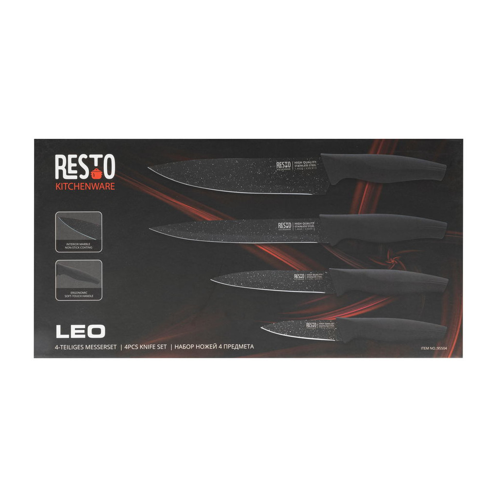 Набір ножів Resto Leo 4 предмети (95504) - зображення 3