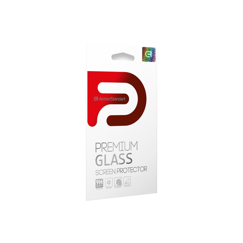 Скло захисне Armorstandart Full Glue Samsung A11 Black (ARM56262-GFG-BK) - зображення 1