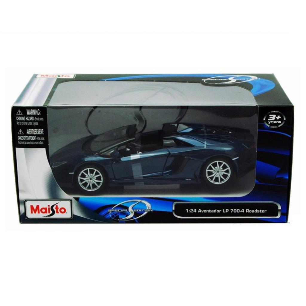 Машина Maisto Lamborghini Aventador LP700-4 (1:24) синій металік (31210 met. blue) - зображення 4