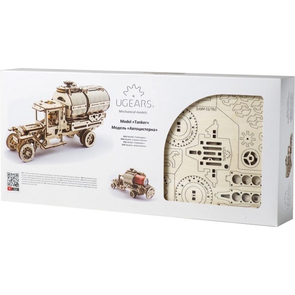 Конструктор Ugears механічний Автоцистерна (70021) - зображення 6