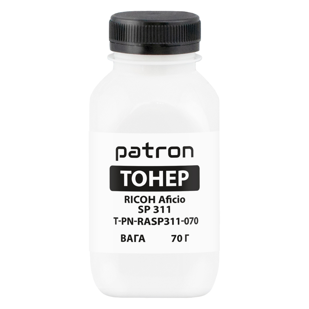 Тонер Ricoh Aficio SP 311, 70 г Patron (PN-RASP311-070) - изображение 1
