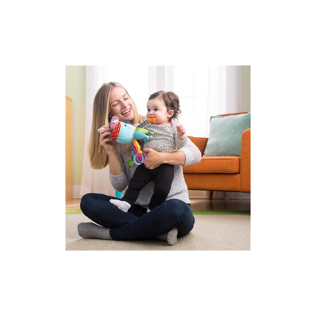 Іграшка на коляску Lamaze Кальмар із прорізувачем (L27068) - зображення 3