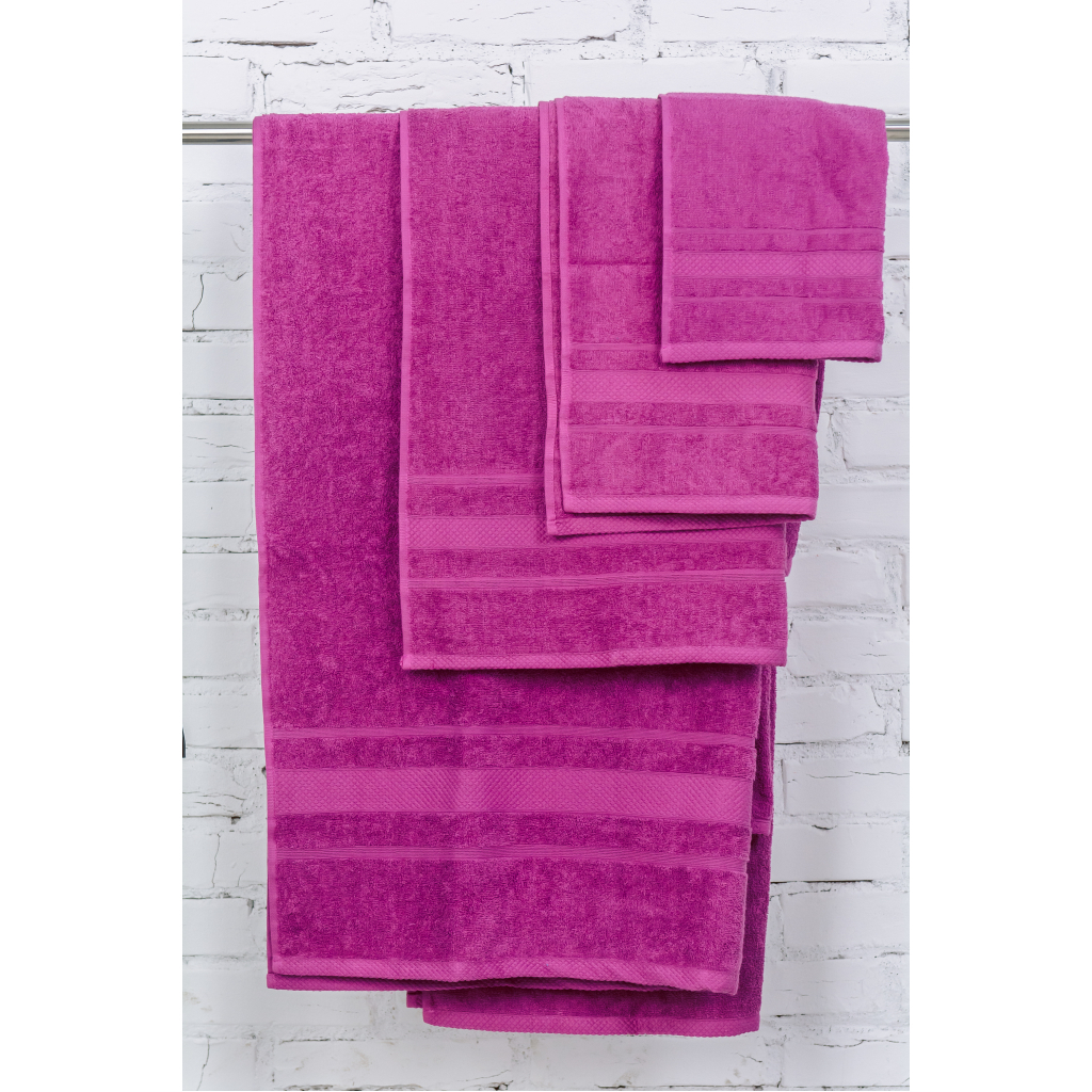 Рушник MirSon набір банних 5081 Elite SoftNess Plum 40х70, 50х90, 70х140, (2200003975734) - зображення 3