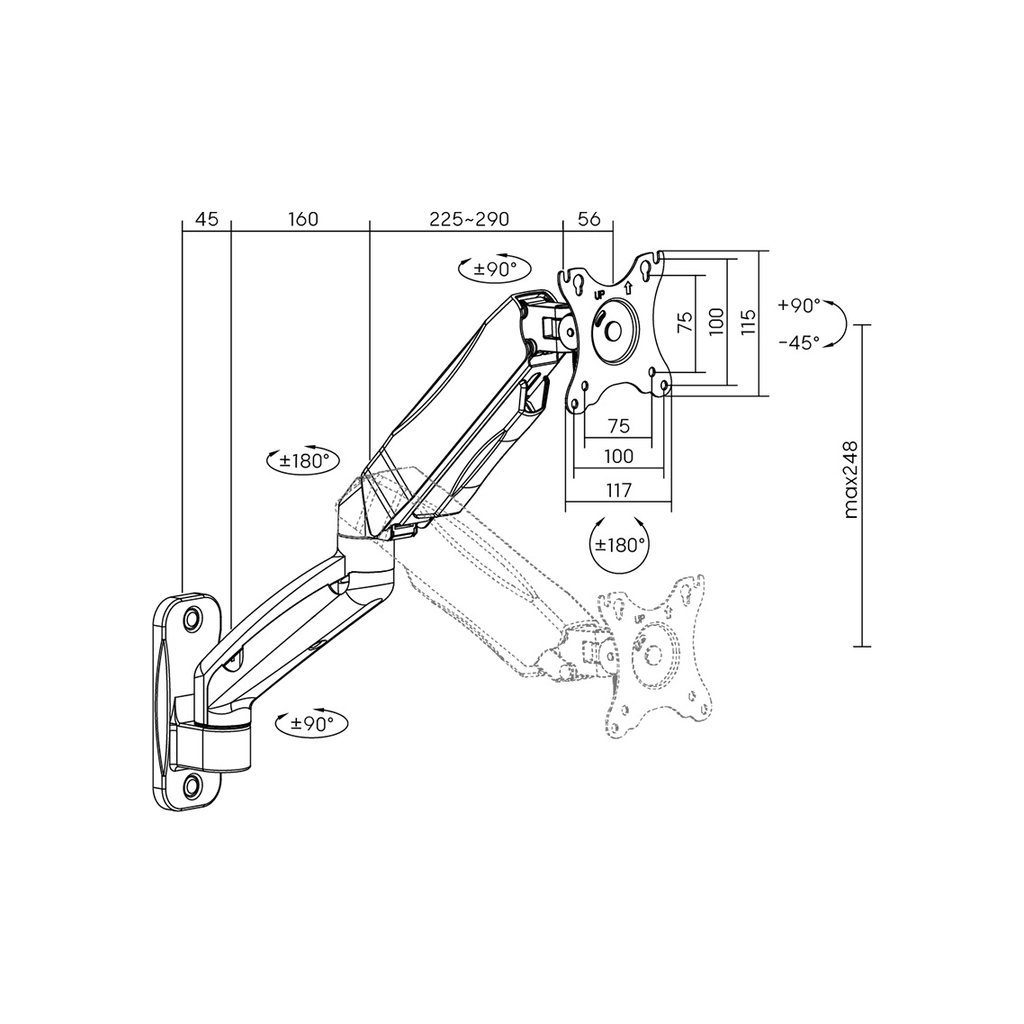 Кронштейн HiSmart HS083304 - зображення 8