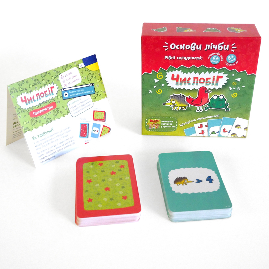 Настільна гра The Brainy Band Числобіг (УКР018) - зображення 3