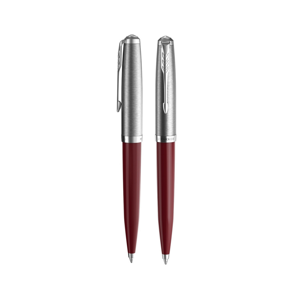 Ручка кулькова Parker PARKER 51 Burgundy CT BP (55 132) - зображення 2