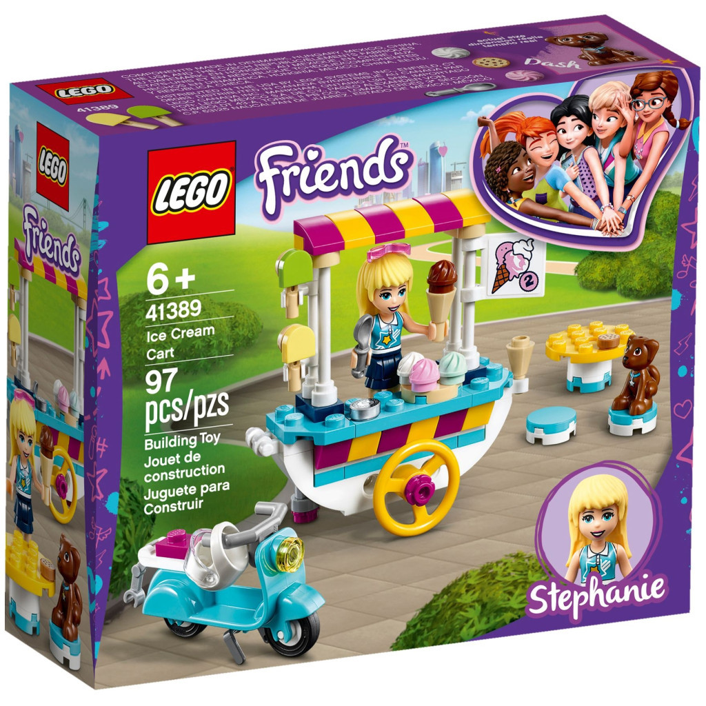 Конструктор LEGO Friends Ятка з морозивом 97 деталей (41389) - зображення 1