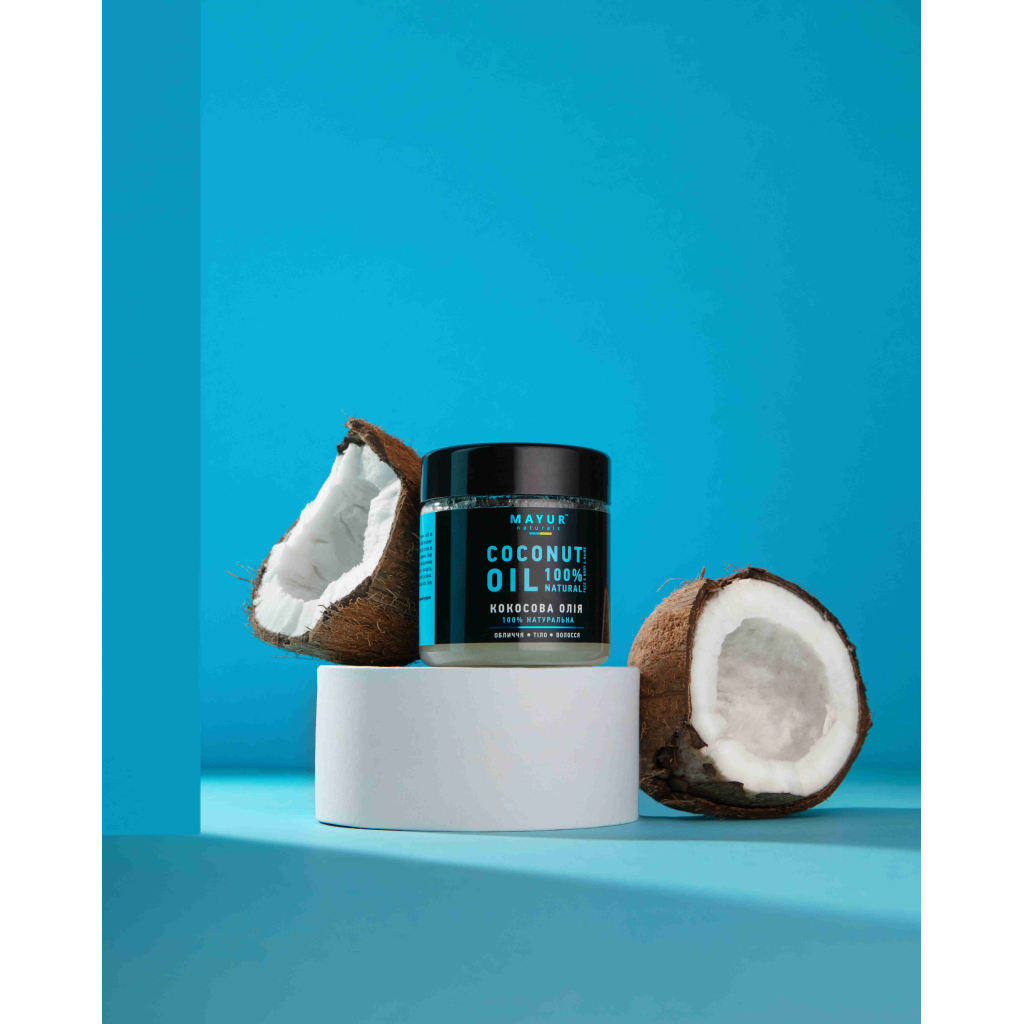 Олія для тіла Mayur натуральна кокосова 140 мл (4820189560630) - изображение 2