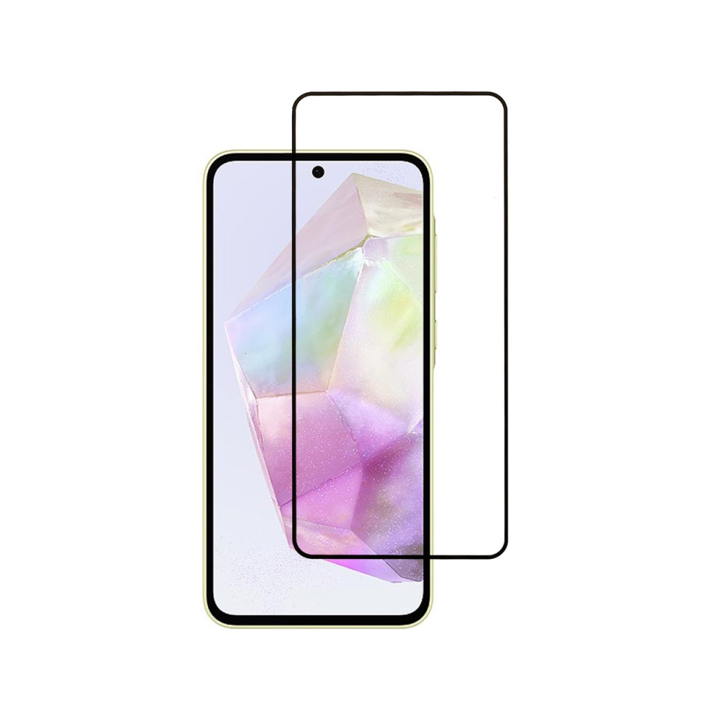 Скло захисне PowerPlant Full screen Samsung Galaxy A56 (GL604989) - зображення 1