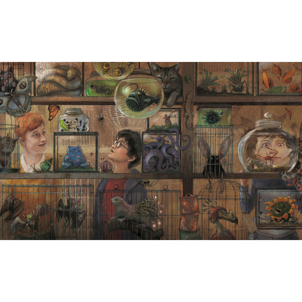 Книга Гаррі Поттер і в'язень Азкабану. Велике ілюстроване видання - Джоан Ролінґ А-ба-ба-га-ла-ма-га (9786175851319) - зображення 2