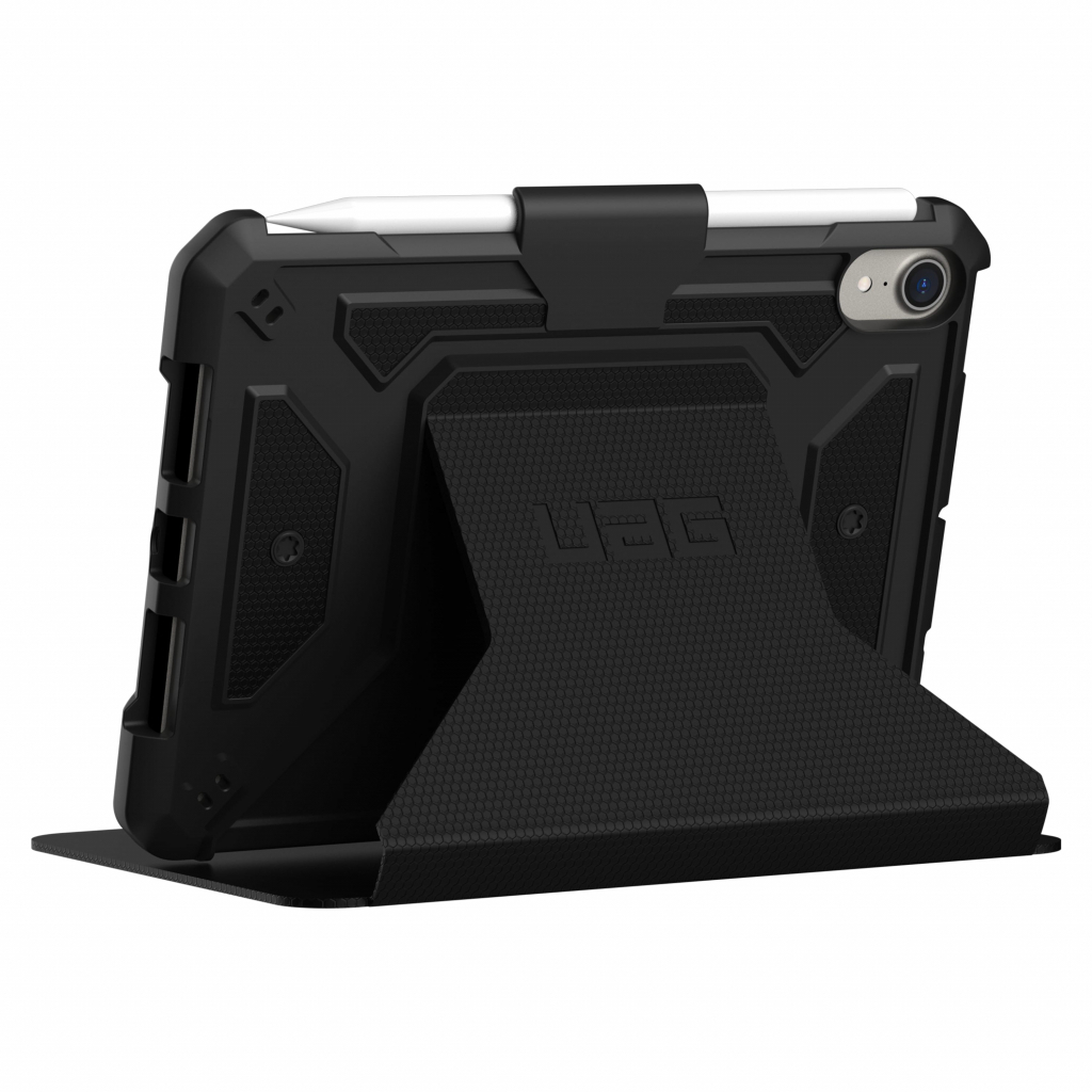 Чохол до планшета UAG Apple iPad mini (2021) Metropolis, Black (123286114040) - зображення 5