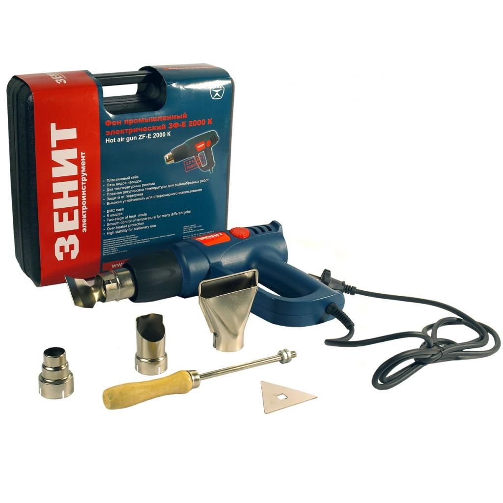 Будівельний фен Зеніт ЗФ-E 2000 К (841800) - зображення 4