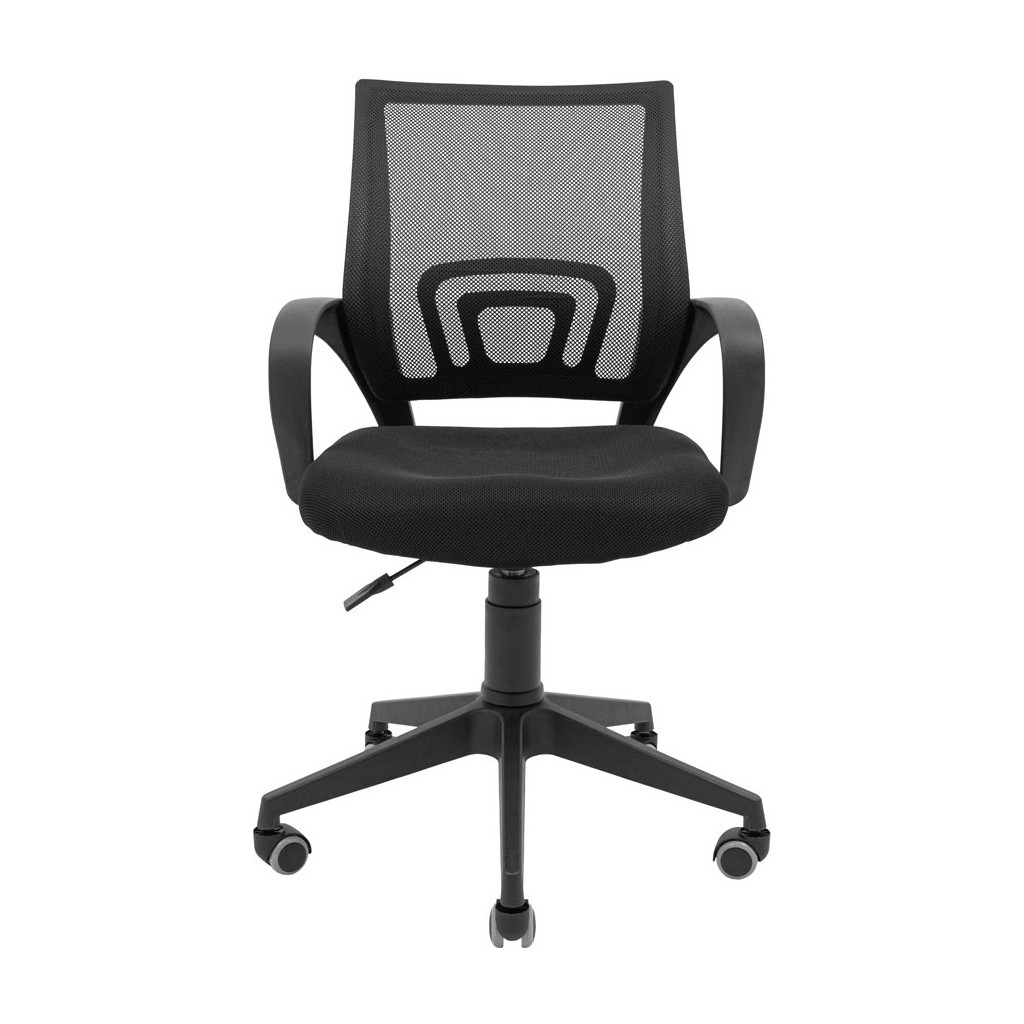 Офісне крісло Richman Спайдер Ю Пластик Піастра Сітка чорна (ADD0002873) - зображення 2