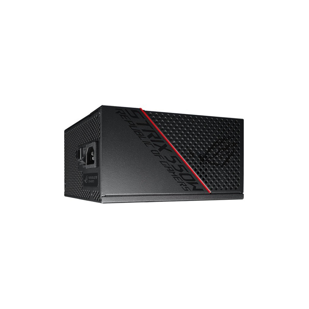 Блок живлення ASUS ROG STRIX (550W), >90, 80+ Gold, 135mm, 1xMB 24pin(20+4), 2xCPU 8pin(4+4), 3xMolex, 8xSATA, 2xP (90YE00A2-B0NA00) - изображение 4
