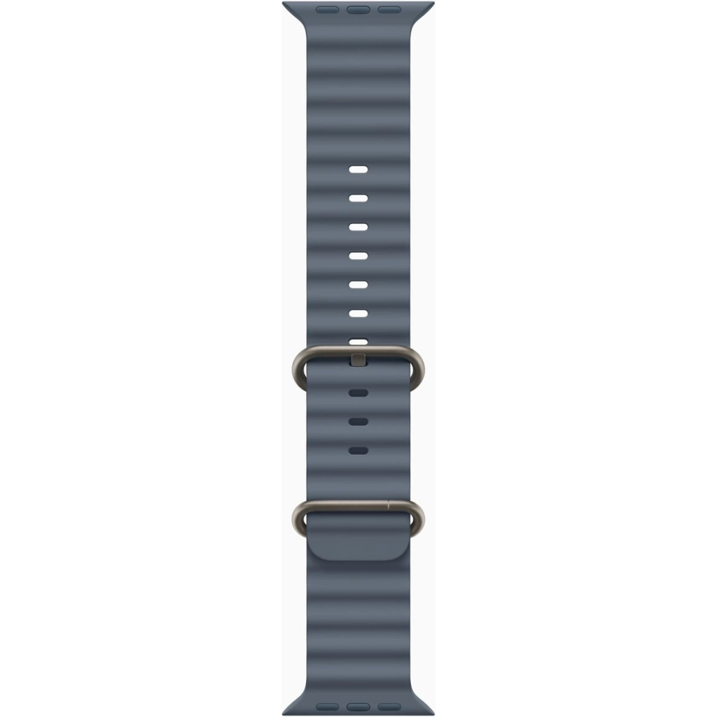 Смарт-годинник Apple Watch Ultra 3 GPS + Cellular 49mm Natural Titanium Case with Anchor Blue Ocean Band (MEWH4QP/A) - зображення 3