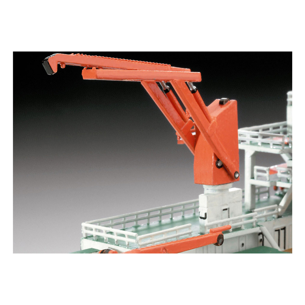 Збірна модель Revell Німецький дослідницкий корабель Метеор рівень 4 масштаб 1:300 (RVL-05218) - зображення 6