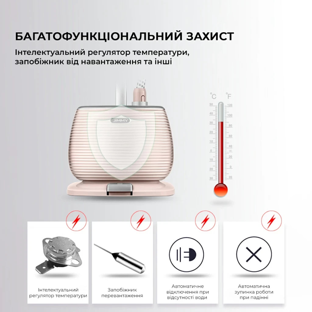 Відпарювач для одягу Jimmy GT306 - зображення 8