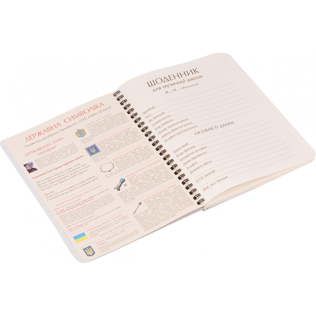 Щоденник шкільний Yes для музичної школи Music is the answer (911377) - изображение 2