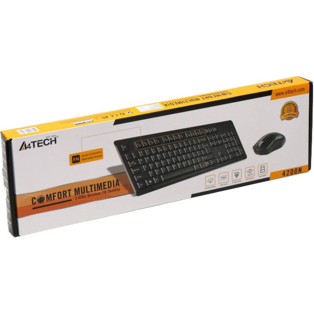 Комплект A4Tech 4200N Black (4711421933926) - зображення 7