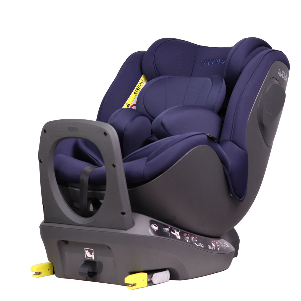Автокрісло Avova Sperber-Fix i-Size 0-1 Atlantic Blue (4260621465039) - зображення 11