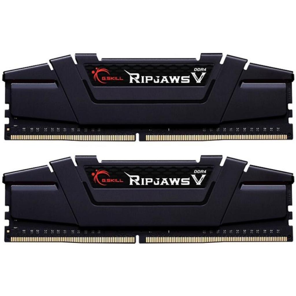 Модуль пам'яті для комп'ютера DDR4 16GB (2x8GB) 4000 MHz RipjawsV Black G.Skill (F4-4000C15D-16GVK) - изображение 1
